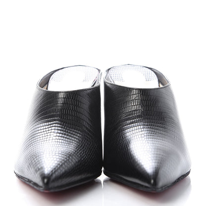 Christian Louboutin Calfskin Zarli Quart 80 Mules 40.5 Black 2 of 9