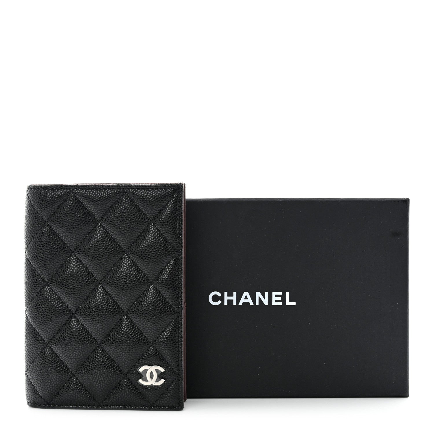 Chanel Caviar Quilted Passport Holder Black 8 of 8