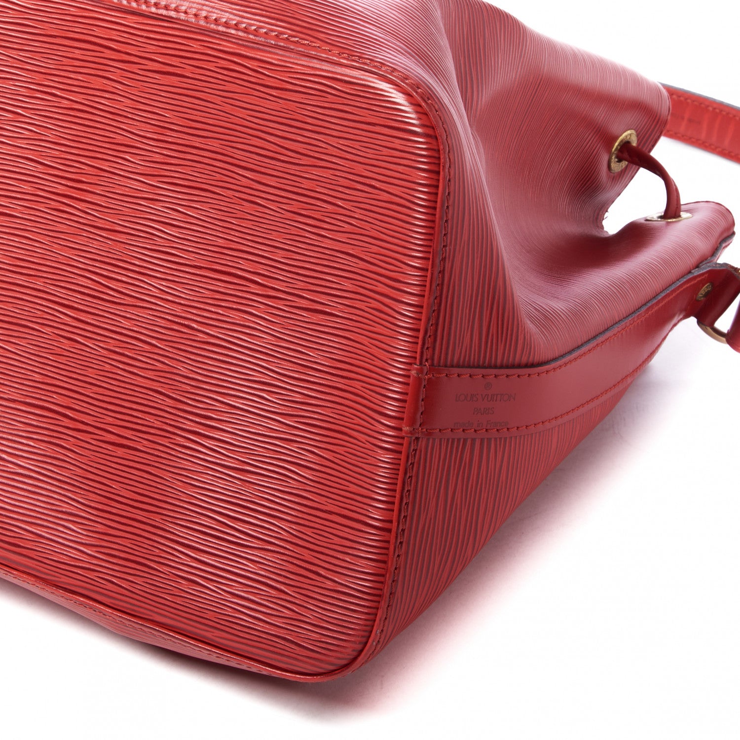 Louis Vuitton Epi Petit Noe Castillan Red 4 of 8