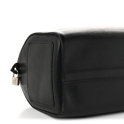 Louis Vuitton Epi Speedy 30 Black 9 of 10