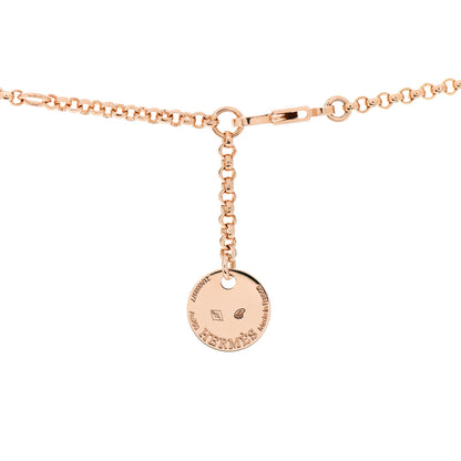 Hermes 18K Rose Gold PM Kelly Clochette Necklace 4 of 5