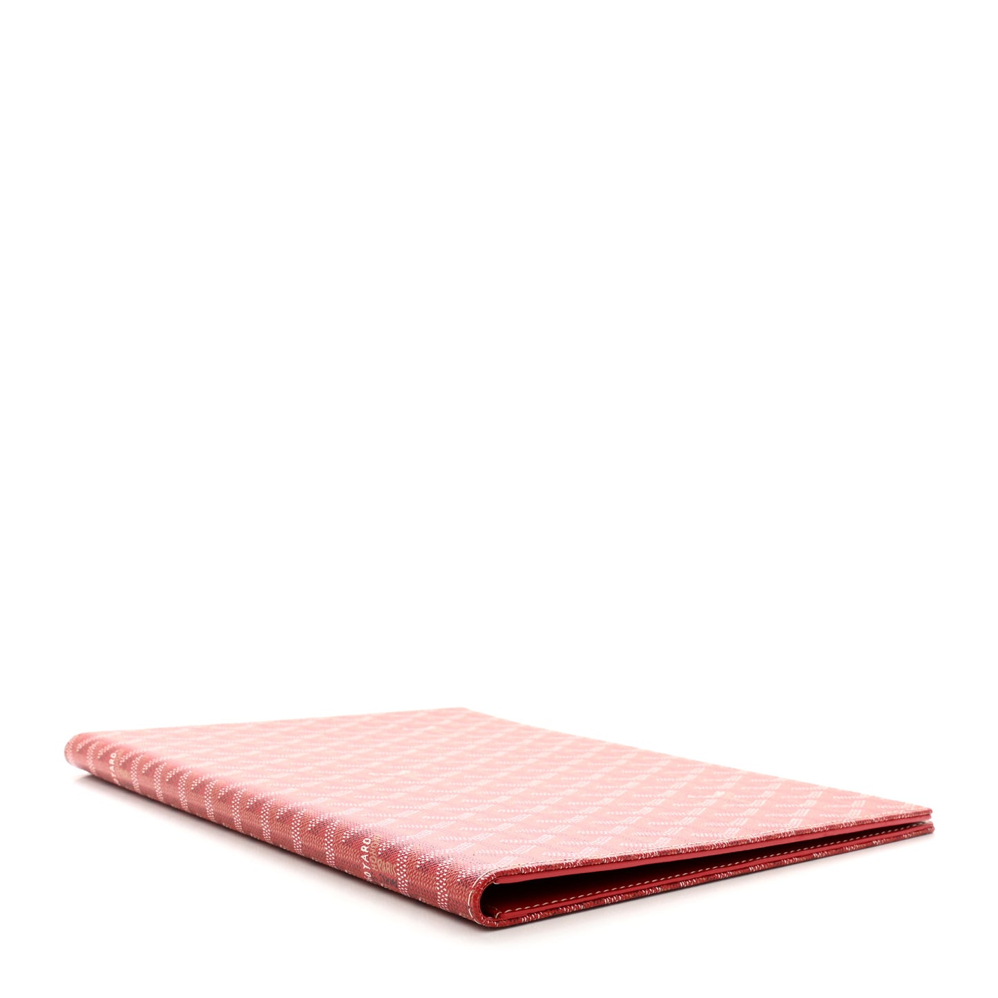Goyardine Agenda Cover Red