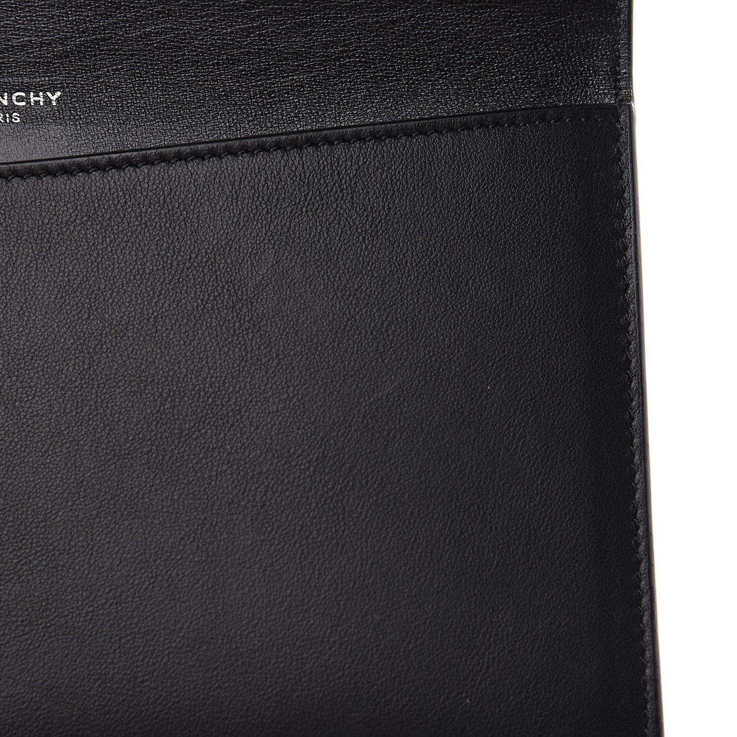 Givenchy Calfskin 4G Flap Pouch Black 6 of 7