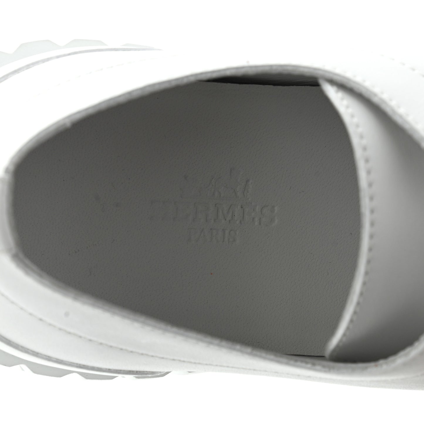 Calfskin Cross Sneakers 36.5 White