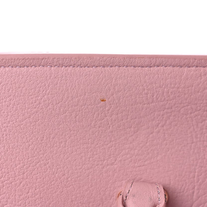 Balenciaga Grained Calfskin L Tube Round Tote Rose 19 of 19