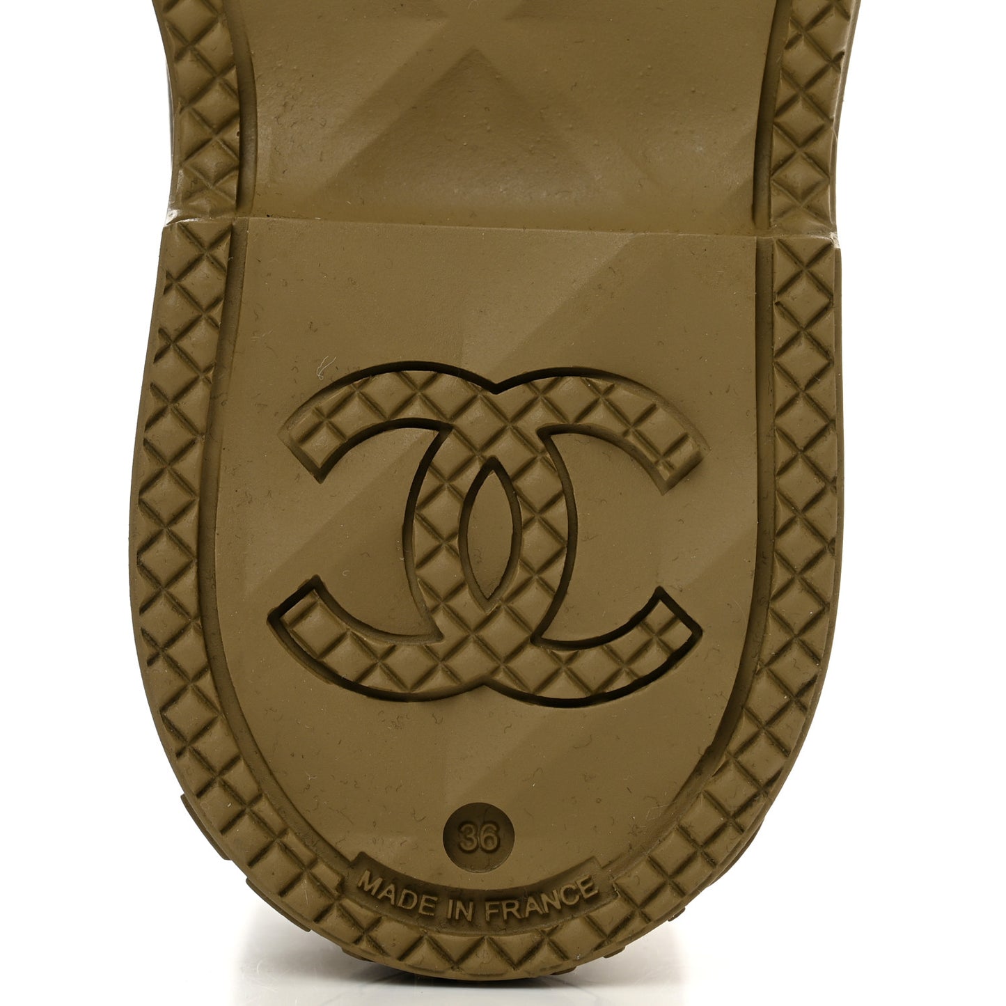 Caoutchouk CC High Boots 36 Dark Beige