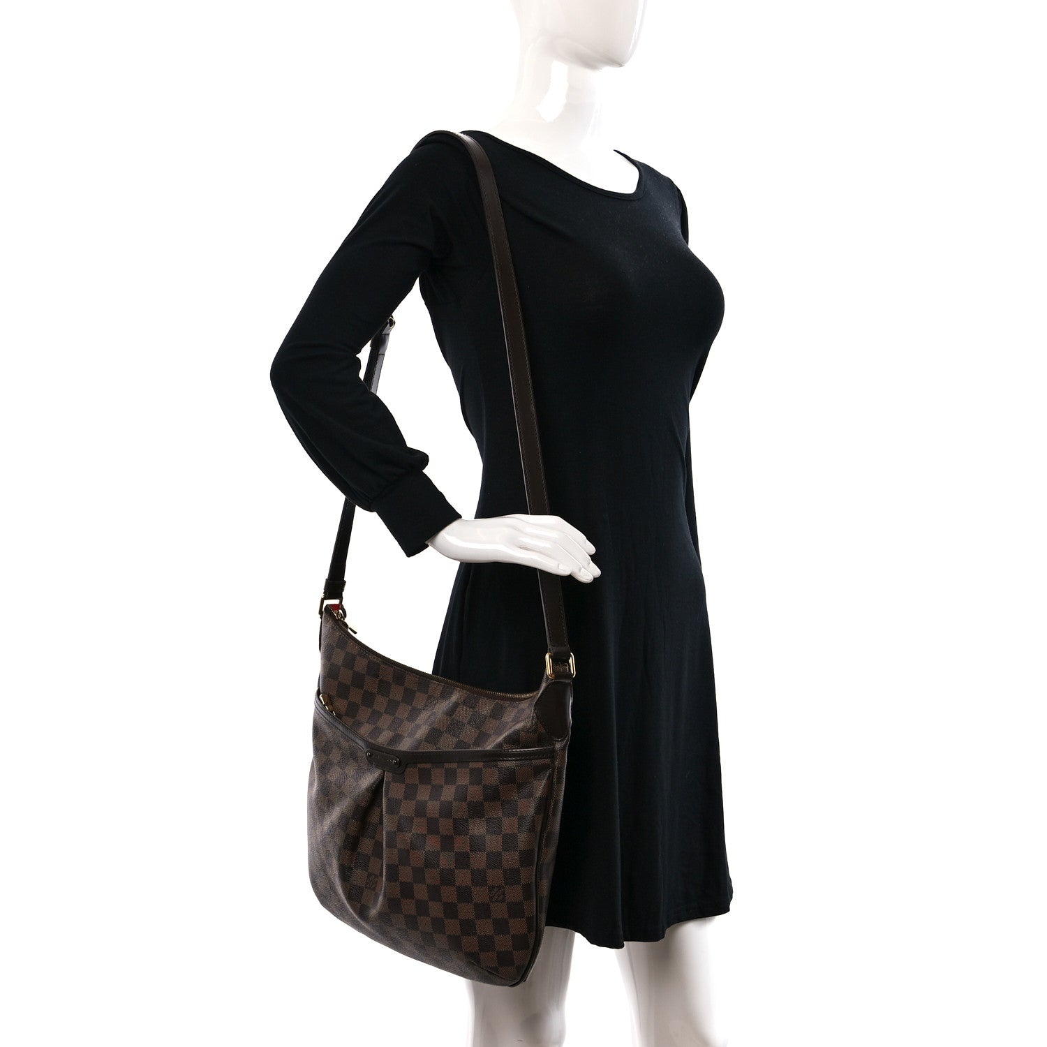 Louis Vuitton Damier Ebene Bloomsbury GM 2 of 8