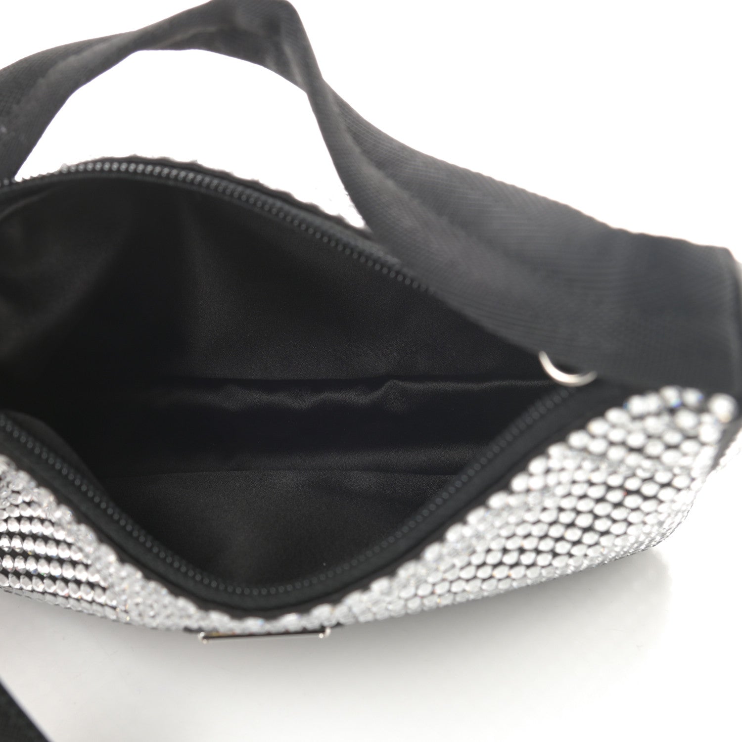 Prada Satin Crystal Mini Re-Edition 2000 Bag Cristal 5 of 11