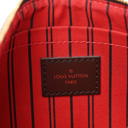 Louis Vuitton Damier Ebene Neverfull MM GM Pochette 6 of 9