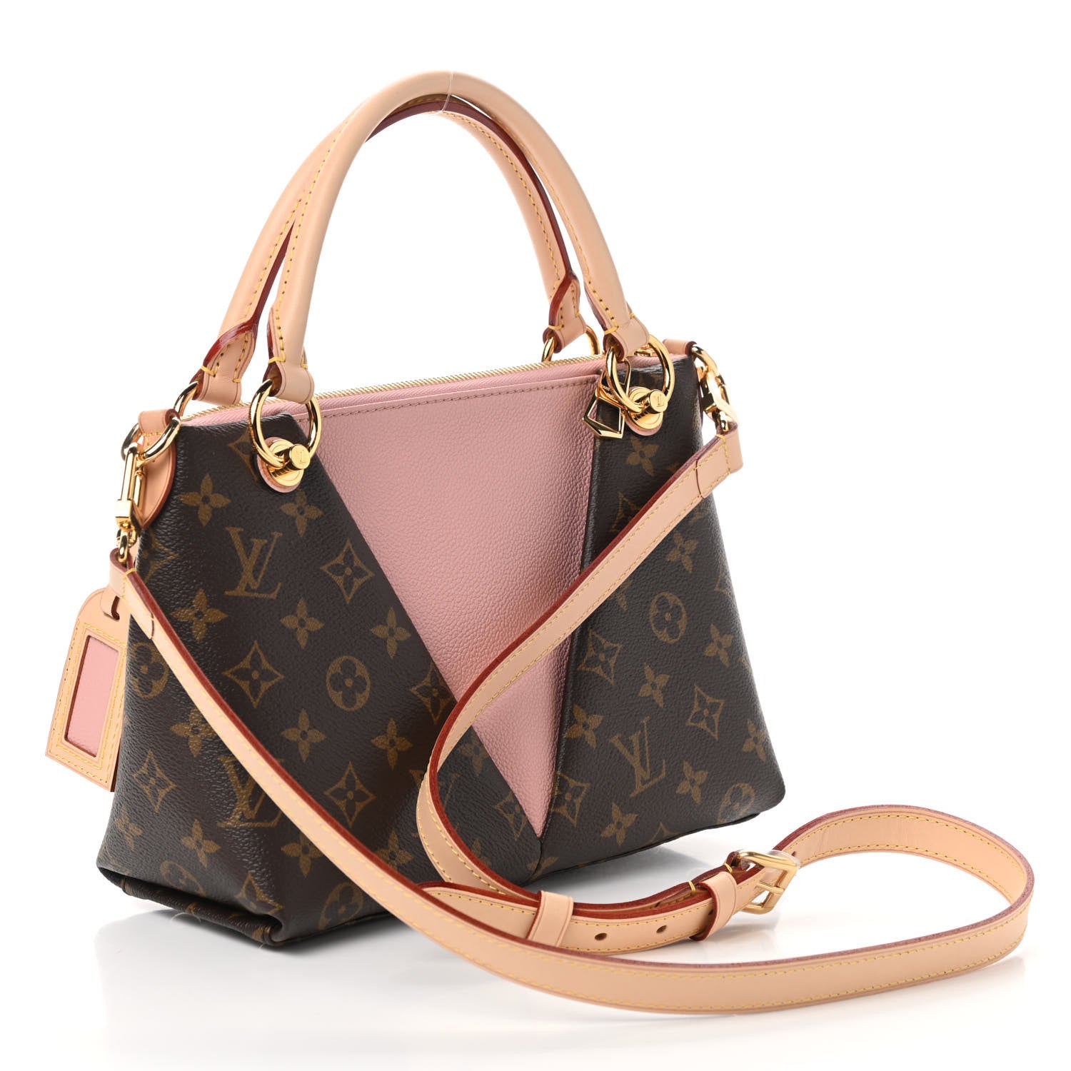 Louis Vuitton Monogram V Tote BB Rose Poudre 4 of 10