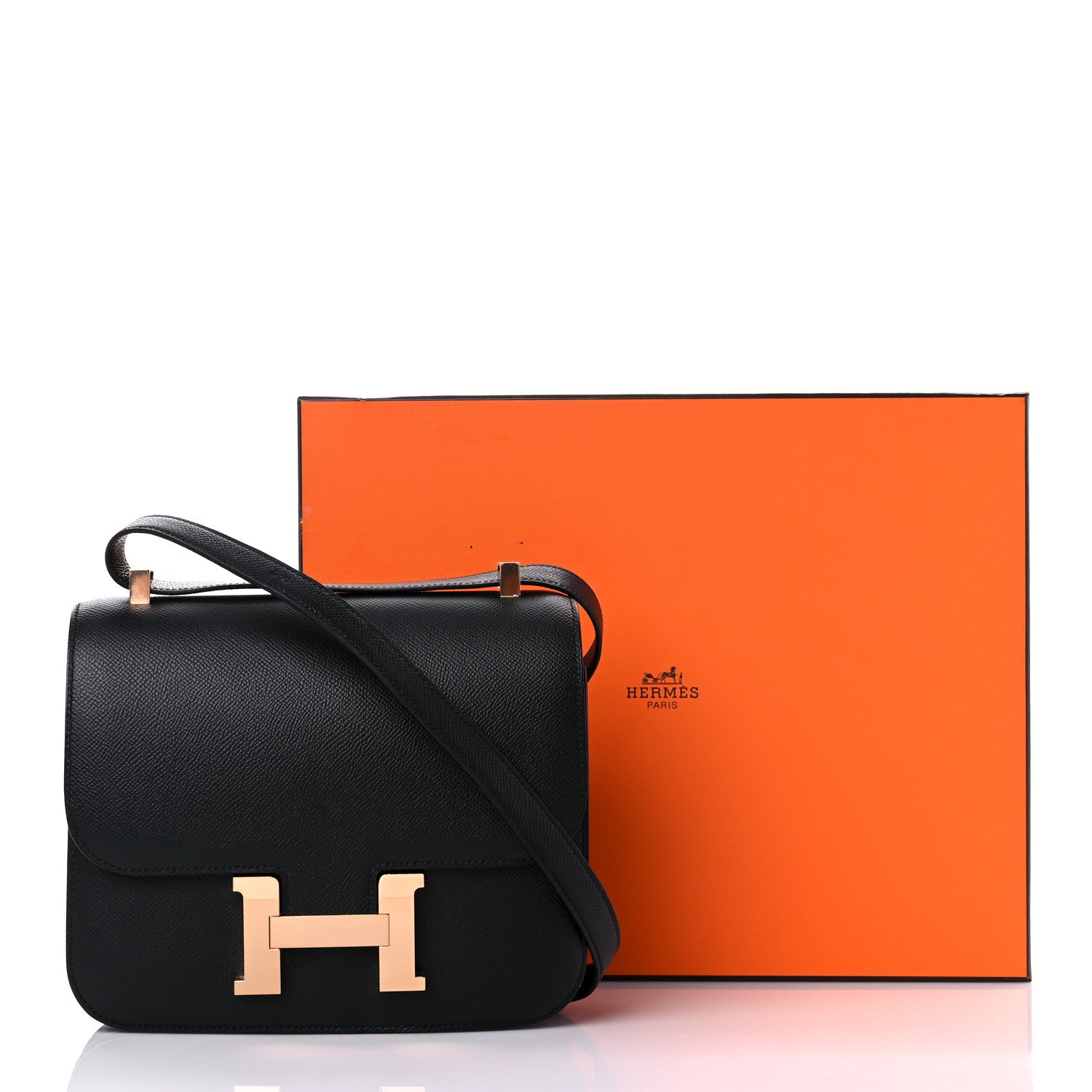 Hermes Epsom Constance 24 Black 14 of 14