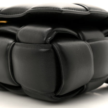 Bottega Veneta Nappa Maxi Intreccio Padded Cassette Crossbody Bag Black 9 of 10