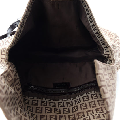 Fendi Zucchino Shoulder Bag Brown 5 of 10
