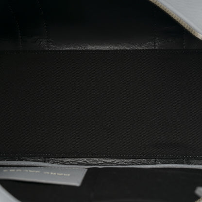 Marc Jacobs Grained Calfskin Medium The Tote Bag Grey 5 of 11