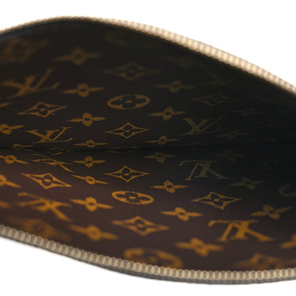 Louis Vuitton Calfskin Neverfull Inside Out MM Pochette Black 5 of 8