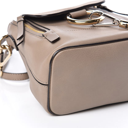 Chloe Suede Calfskin Mini Faye Backpack Motty Grey 7 of 12