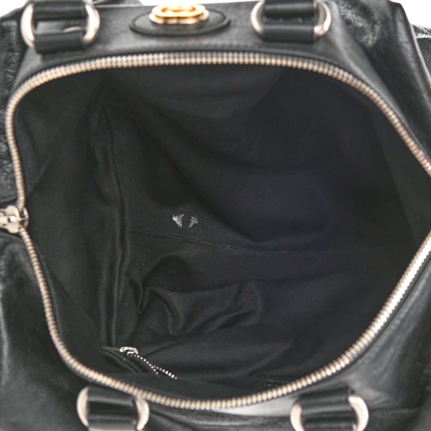 Gucci Fluffy Calfskin Morpheus Convertible Backpack Black 5 of 8