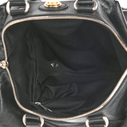 Gucci Fluffy Calfskin Morpheus Convertible Backpack Black 5 of 8