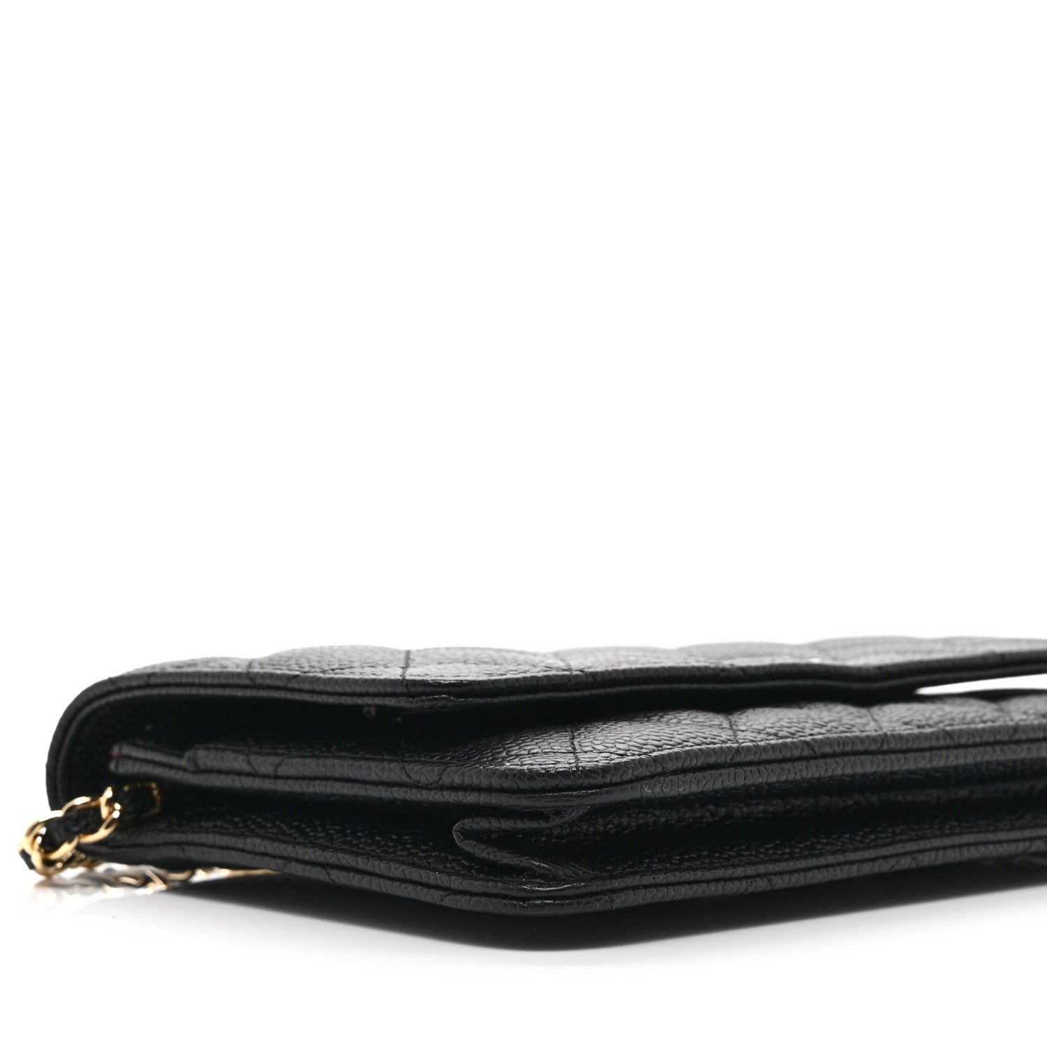 Chanel Caviar Quilted Wallet on Chain WOC Black 9 of 10