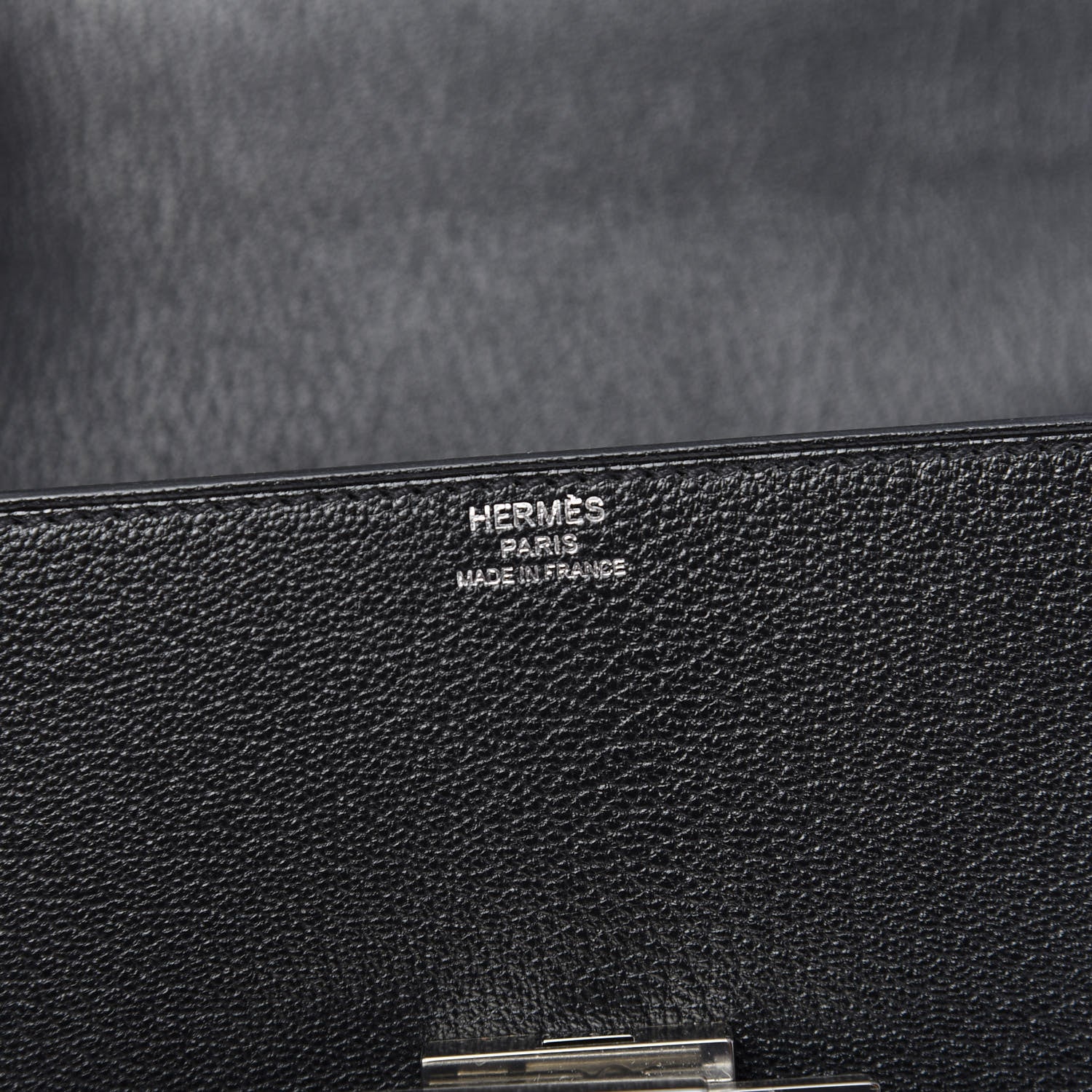 Hermes Chevre Mysore Cinhetic Boxy Top Handle Bag Black 6 of 10