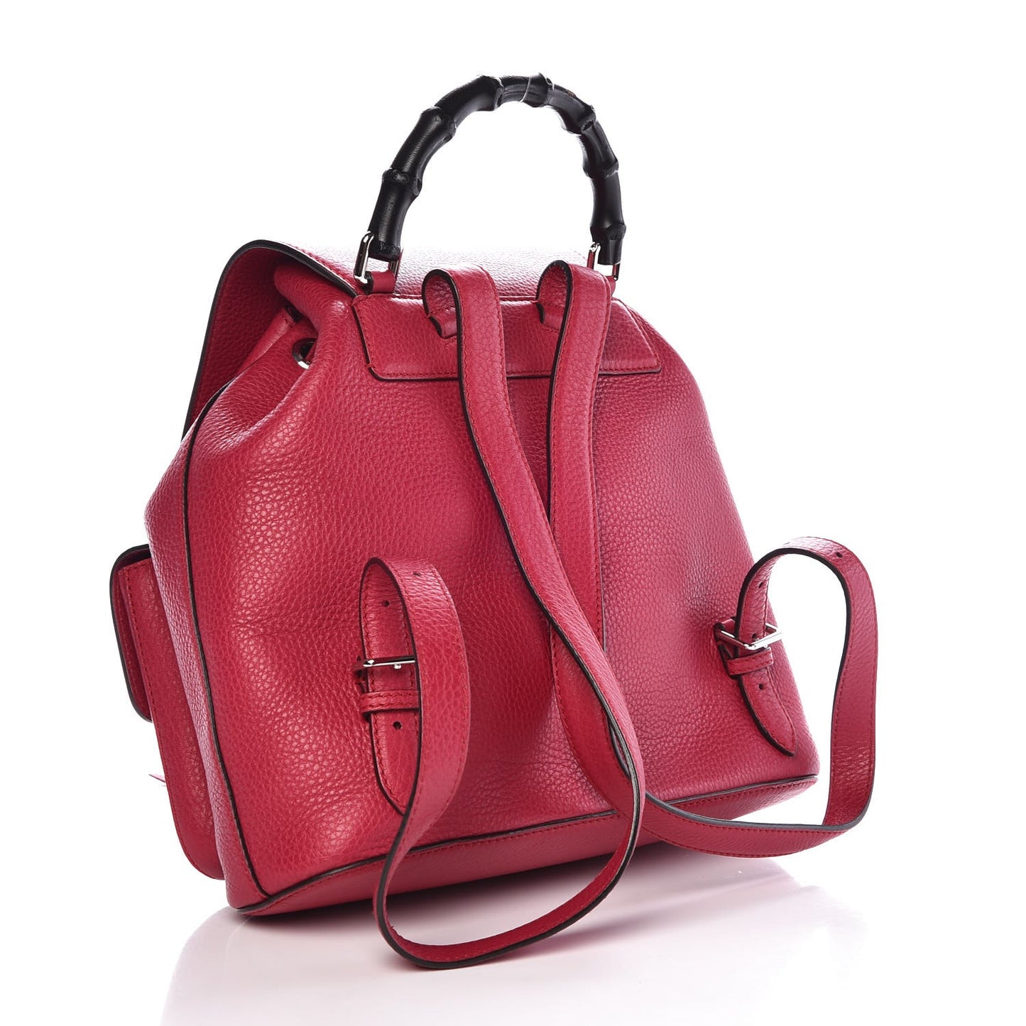 Cellarius Calfskin Medium Bamboo Backpack Petunia