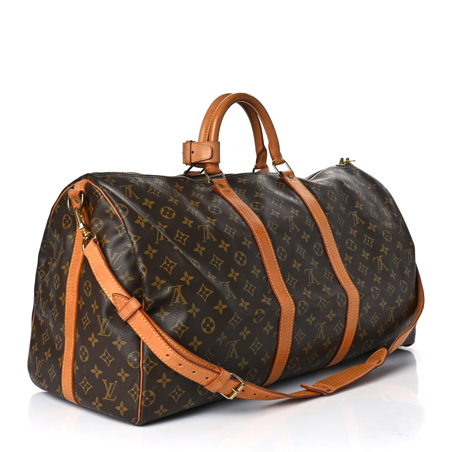 Louis Vuitton Monogram Keepall Bandouliere 55 3 of 14