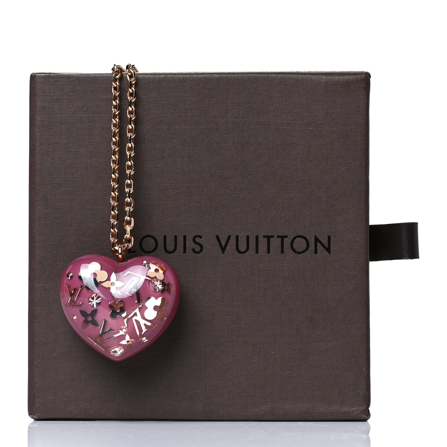 Inclusion Heart Necklace Violine