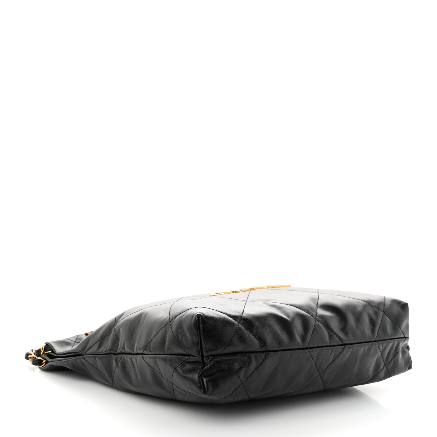 Chanel Shiny Calfskin Quilted Small Chanel 22 Black 5 of 12