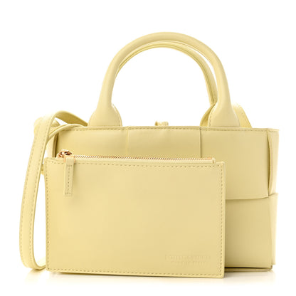 Bottega Veneta Nappa Maxi Intrecciato Candy Arco Tote Ice Cream 3 of 11