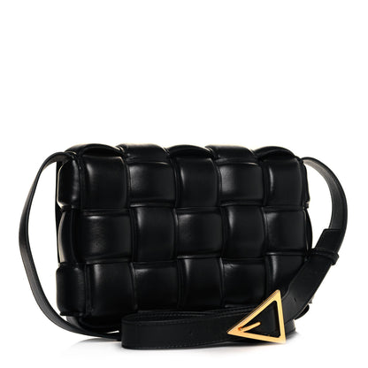 Bottega Veneta Nappa Maxi Intreccio Padded Cassette Crossbody Bag Black 3 of 11