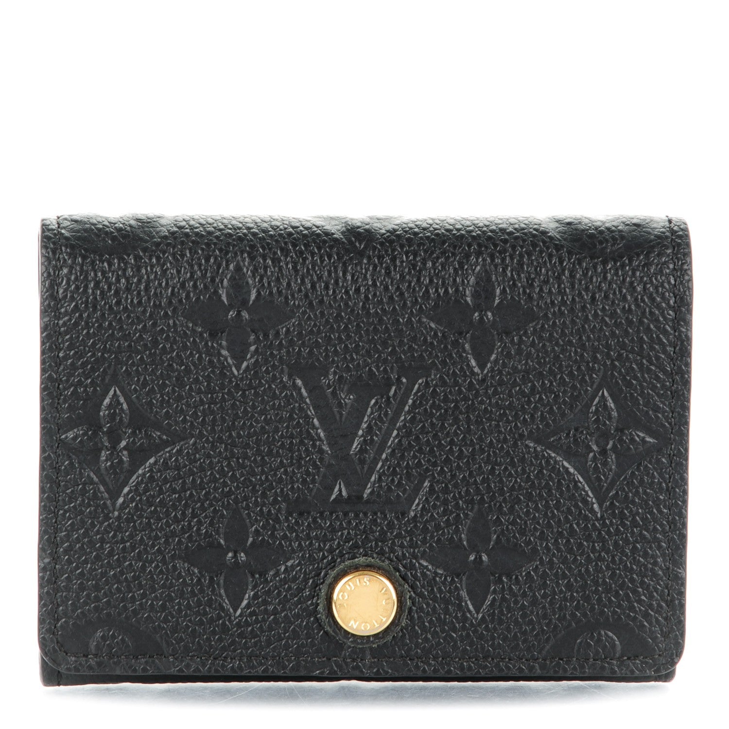 Louis Vuitton Empreinte Business Card Holder Black 1 of 7