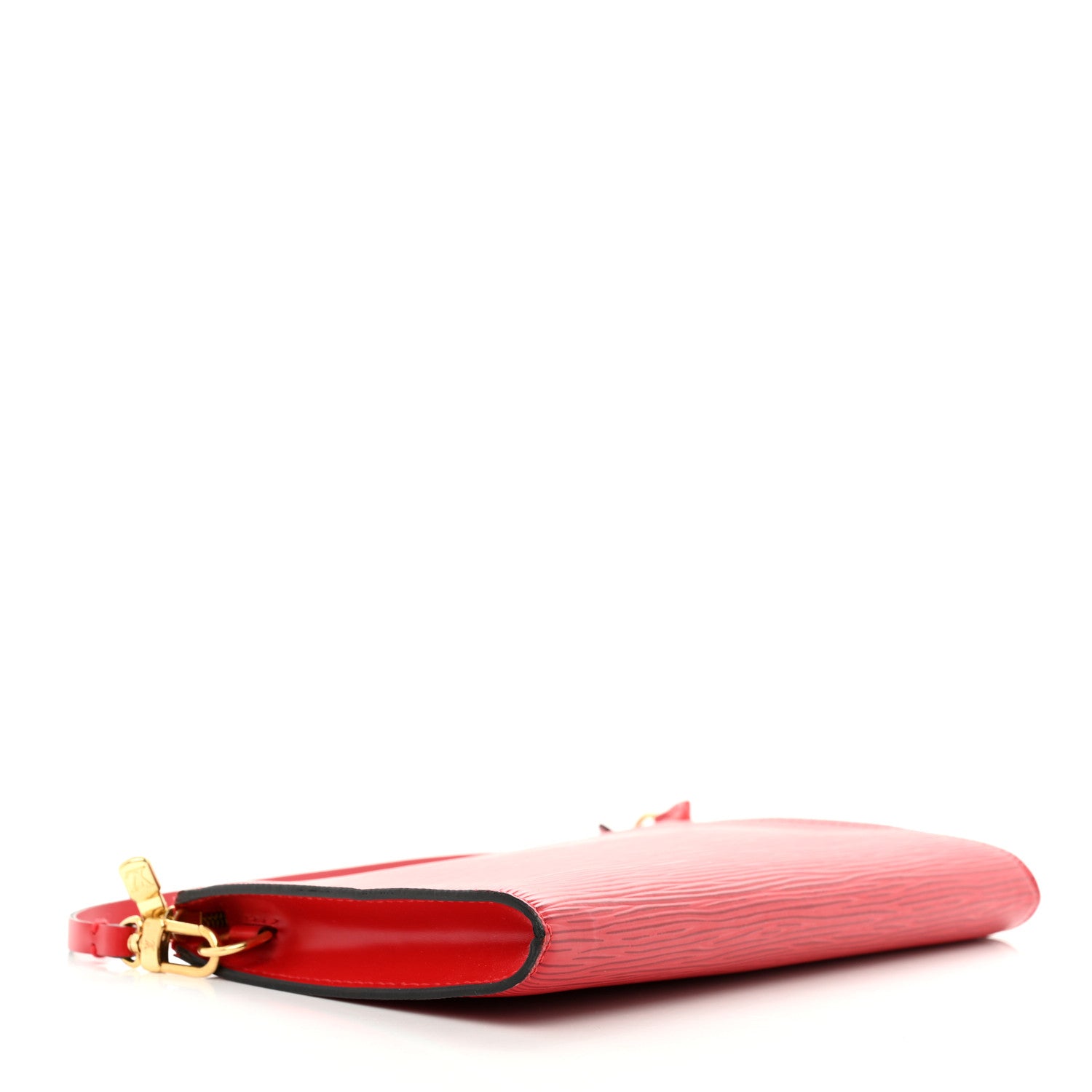 Louis Vuitton Epi Pochette Accessories 21 Castillan Red 3 of 10