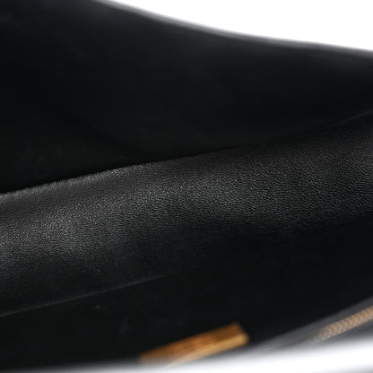 Fendi Nappa FF 1974 Embossed Baguette Black 5 of 15