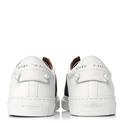 Givenchy Calfskin Band Logo Womens Urban Street Sneakers 39.5 White Black 5 of 12