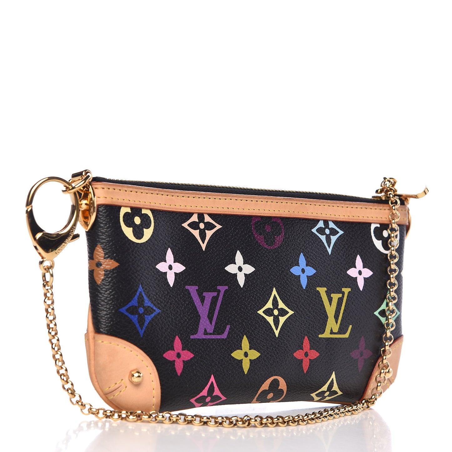 Monogram Multicolor Pochette Milla MM Black