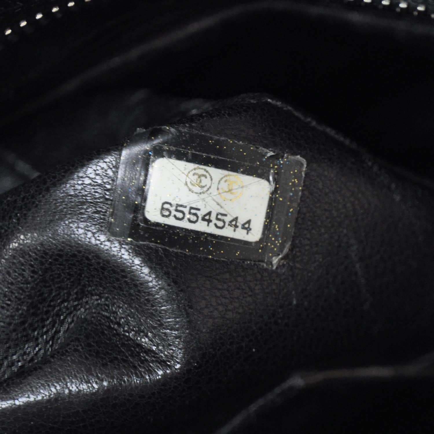 Chanel Caviar Medallion Tote Black 9 of 10