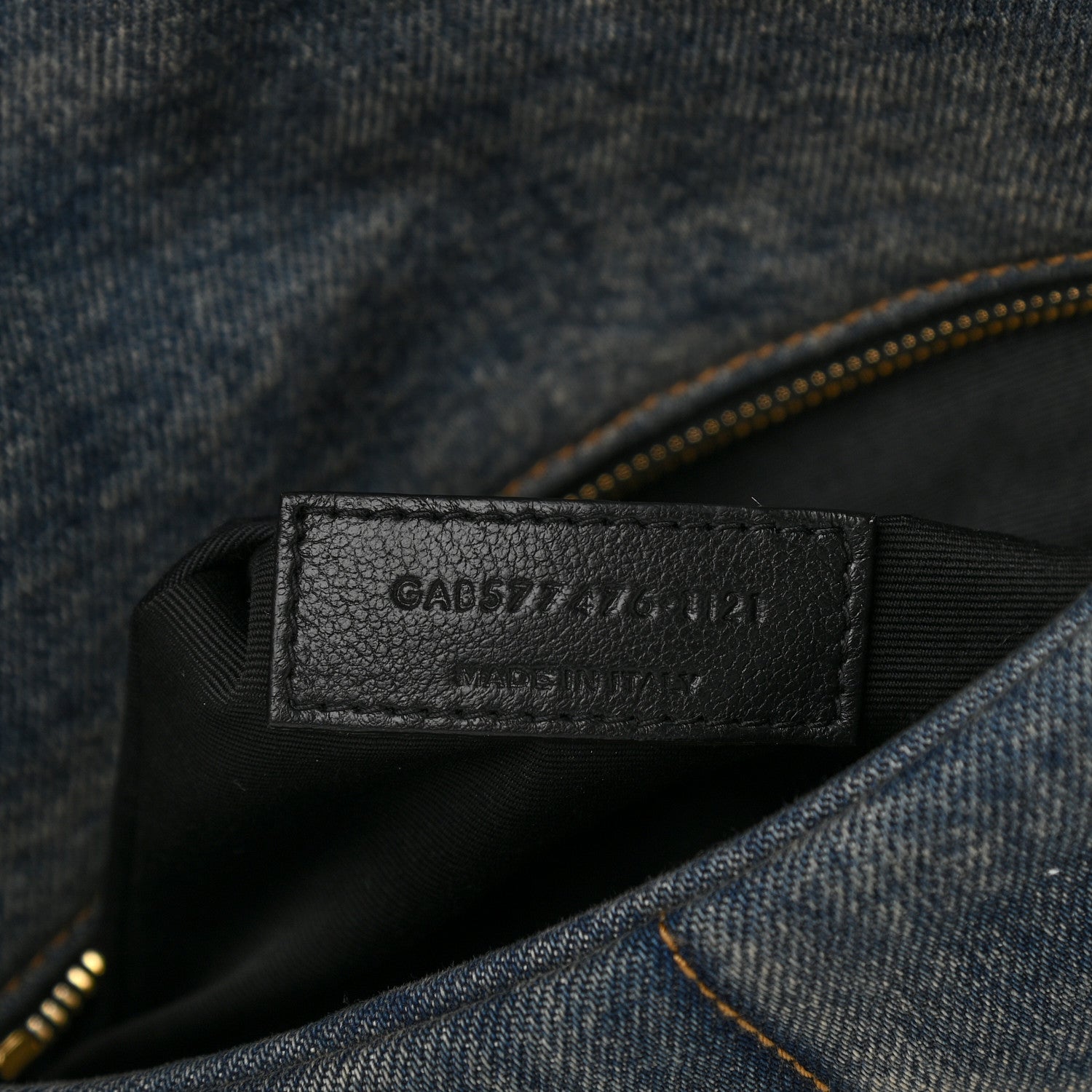 Saint Laurent Denim Quilted Small Loulou Puffer Monogram Chain Satchel Blue Cinnamon 7 of 10
