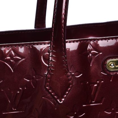Louis Vuitton Vernis Wilshire GM Rouge Fauviste 11 of 25