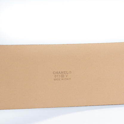 Chanel Calfskin CC Belt 90 36 Dark Brown 4 of 9