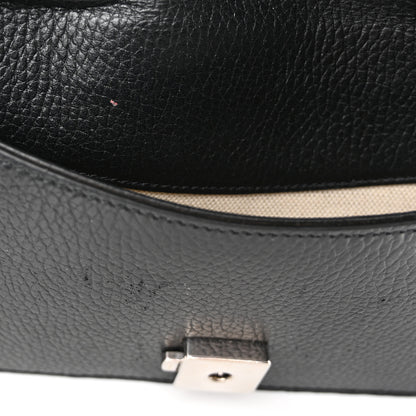 Gucci Dollar Calfskin Enamel Small Dionysus Shoulder Bag Black Electric Blue 13 of 14