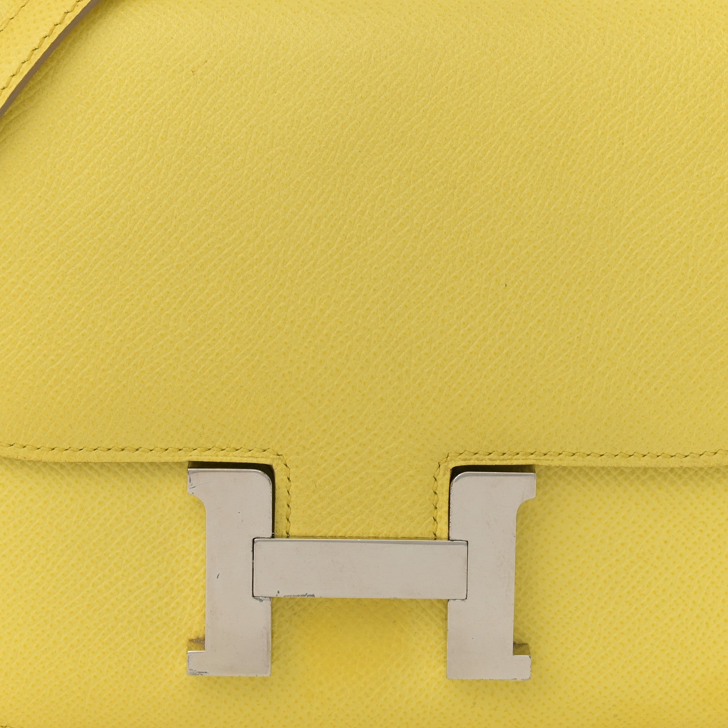 Hermes Epsom Constance 18 Lime 8 of 17