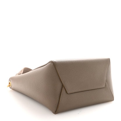 Celine Soft Grained Calfskin Small Sangle Bucket Bag Taupe 4 of 10