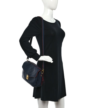 Louis Vuitton Empreinte Pochette Metis Marine Rouge 3 of 12