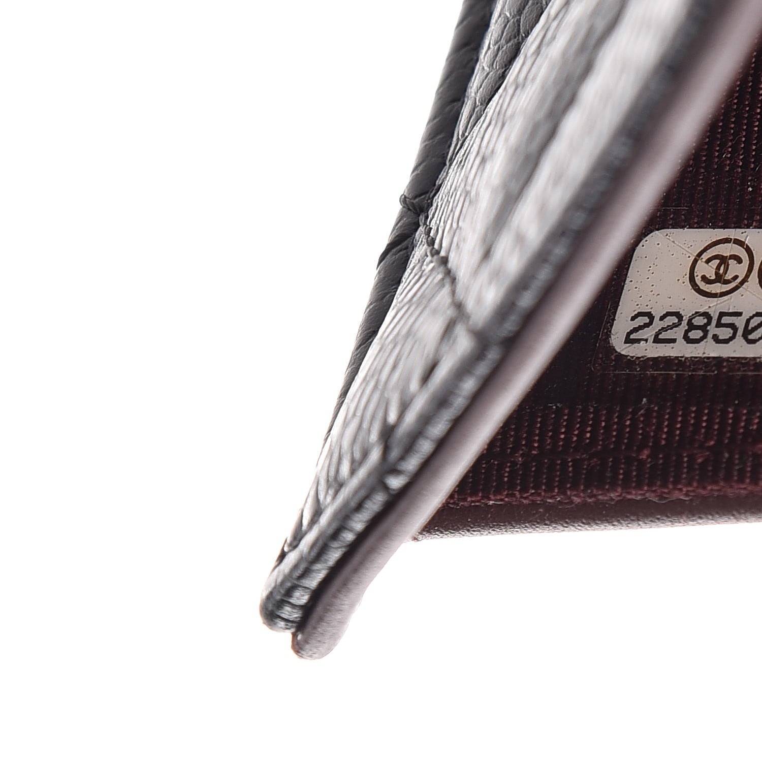 Chanel Caviar Quilted Long Flap Wallet Black 8 of 11