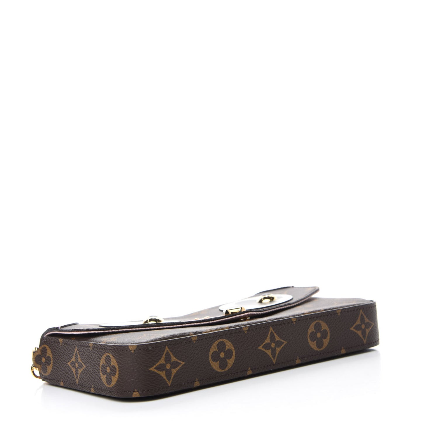 Monogram Valentine Dog Pochette Felicie Chain Wallet