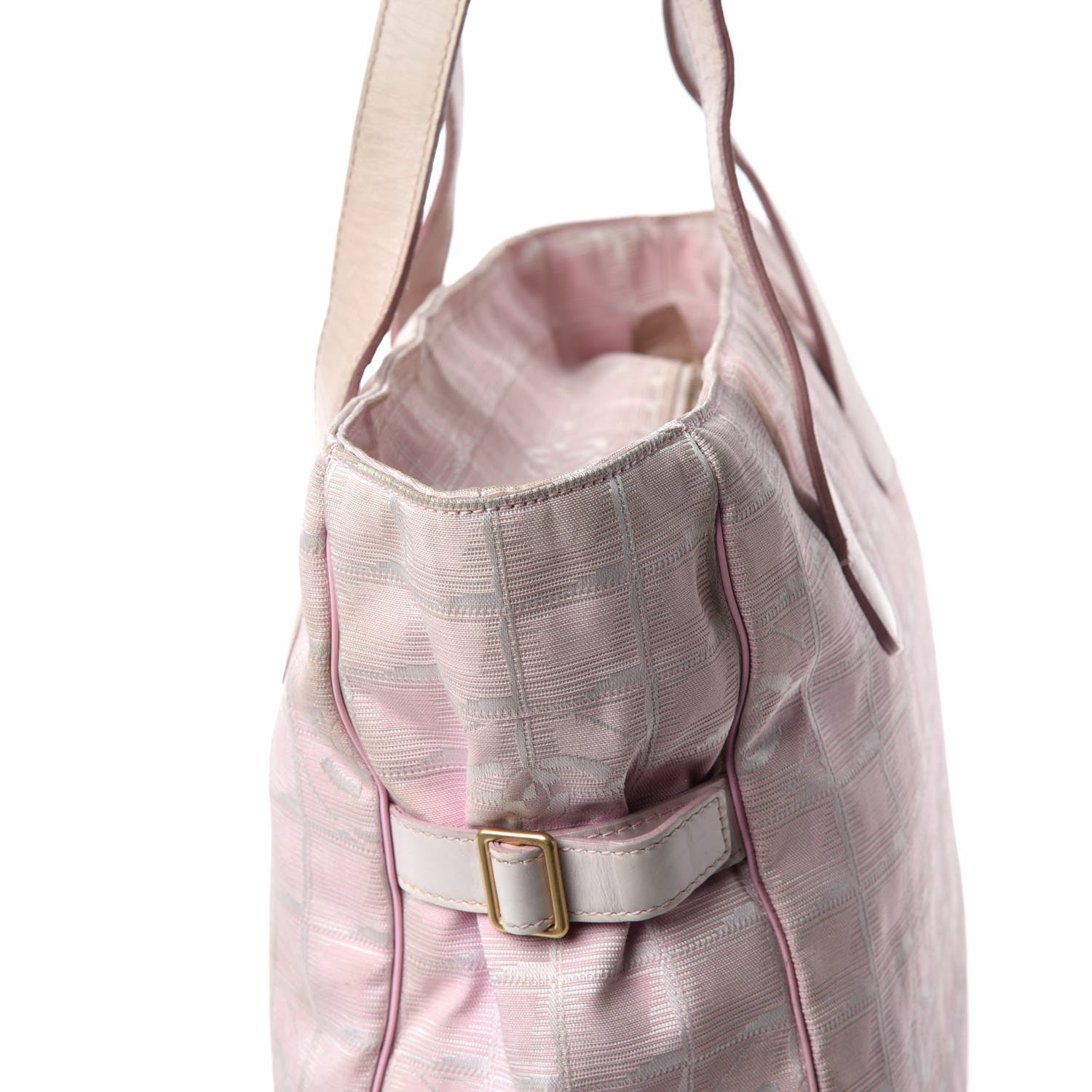 Chanel Nylon Medium Travel Tote Pink 12 of 17