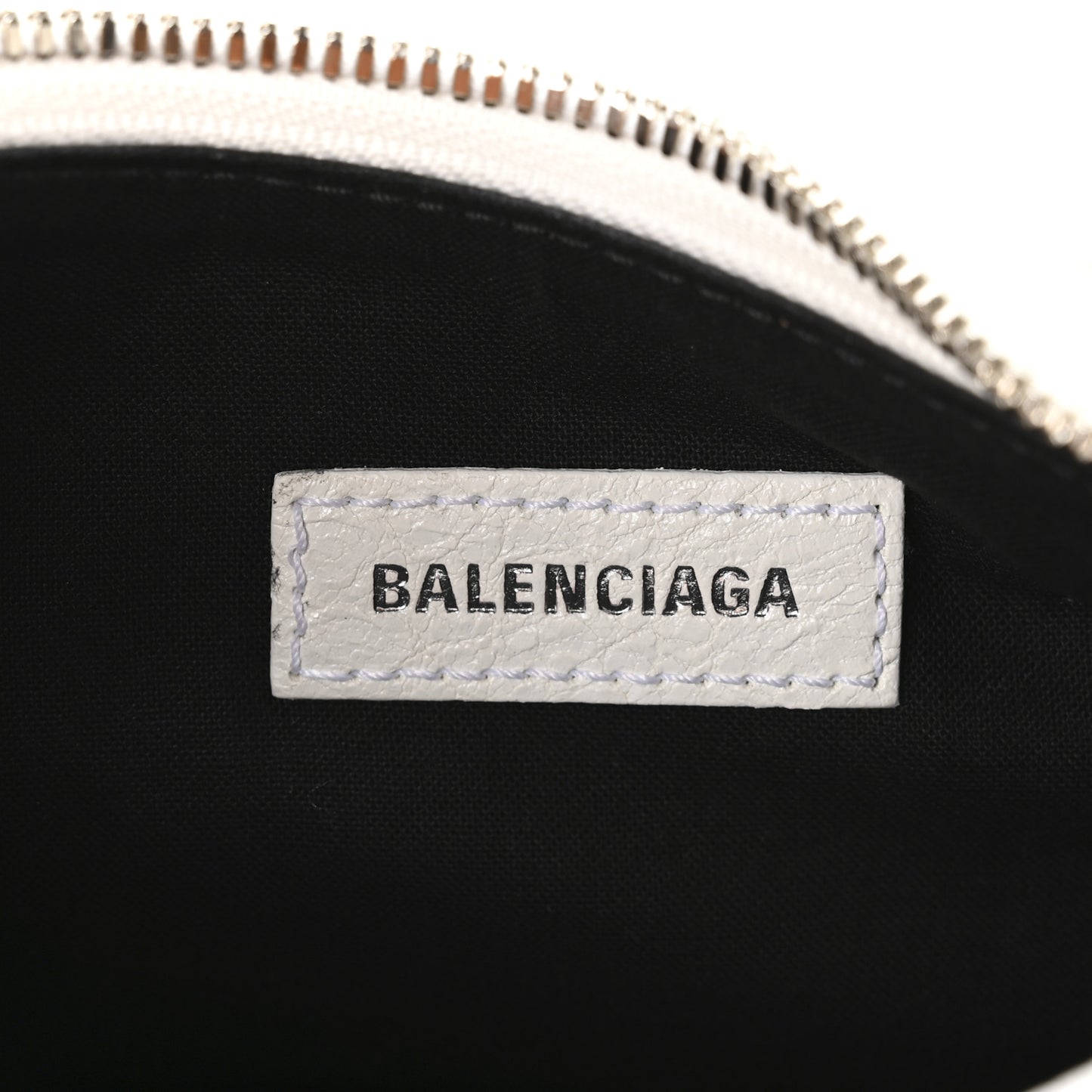 Agneau Arena Le Cagole Shoulder Bag XS Optic White