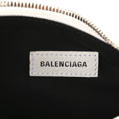 Balenciaga Agneau Arena Le Cagole Shoulder Bag XS Optic White 7 of 11
