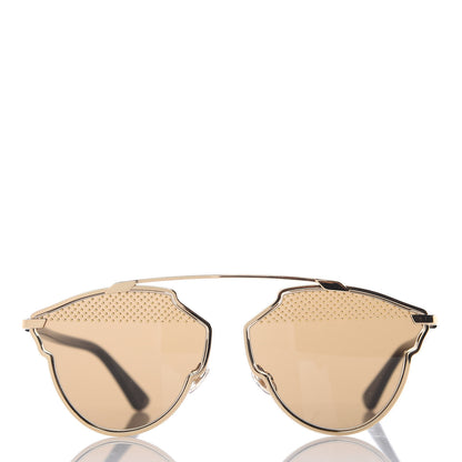 Christian Dior Studded So Real Sunglasses Gold 4 of 9