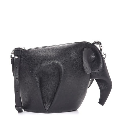 Loewe Calfskin Mini Elephant Crossbody Bag Black 1 of 8